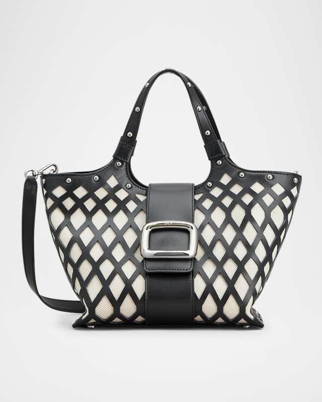 Grand Choc Mini Illusion Cutout Crossbody Bag